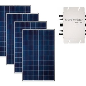 Paquete de 4 Paneles Solares